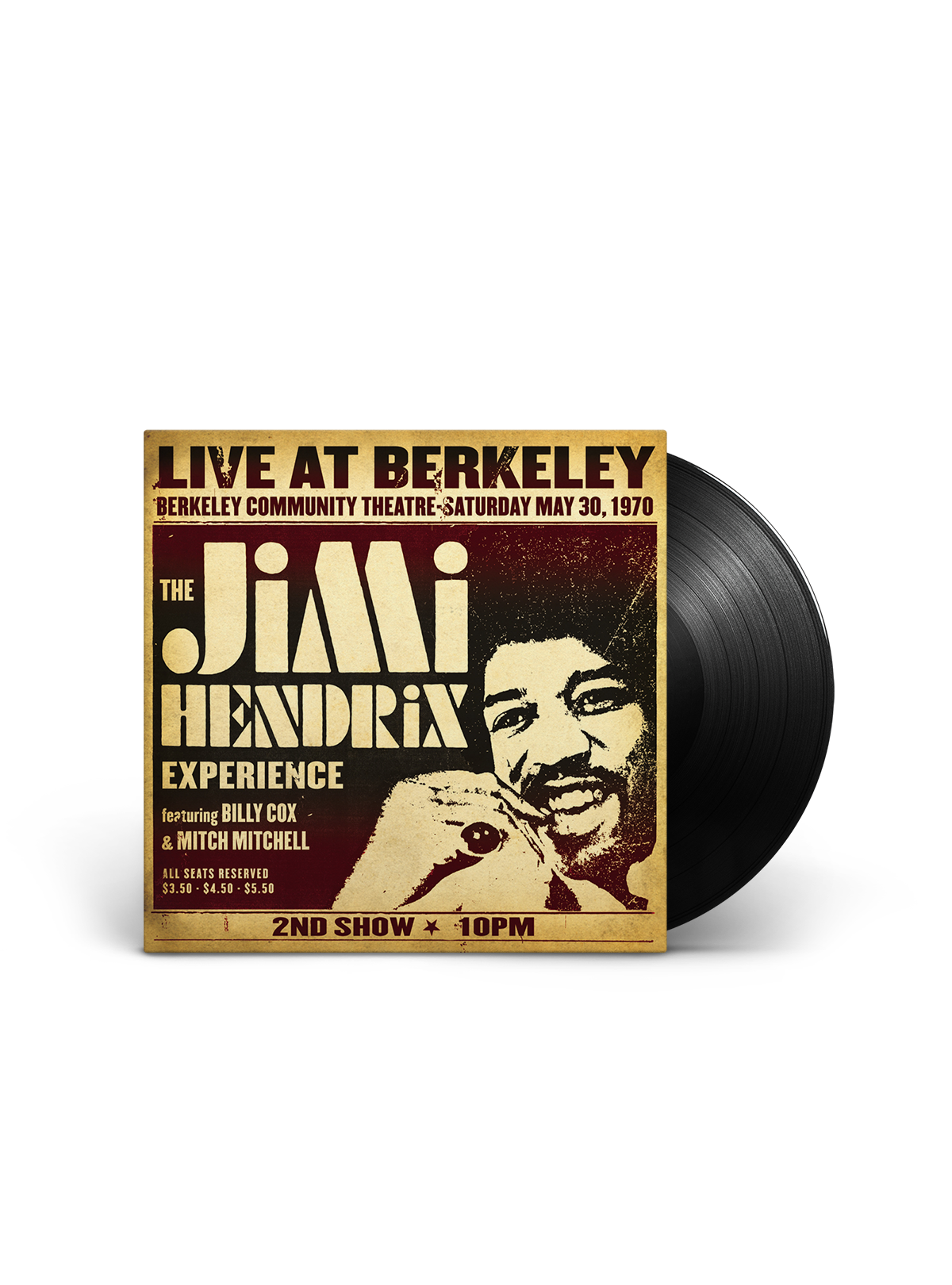 The Jimi Hendrix Experience Live At Berkeley 2lp 