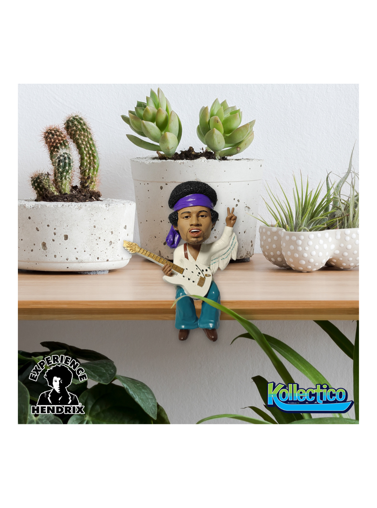 Jimi Hendrix 4" Bobblehead Buddy