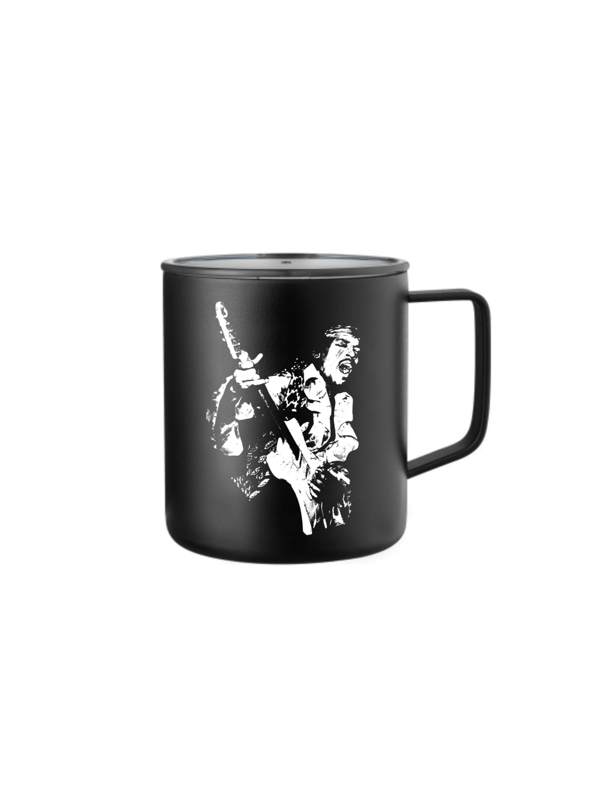 Jimi Hendrix Guitar Travel Mug