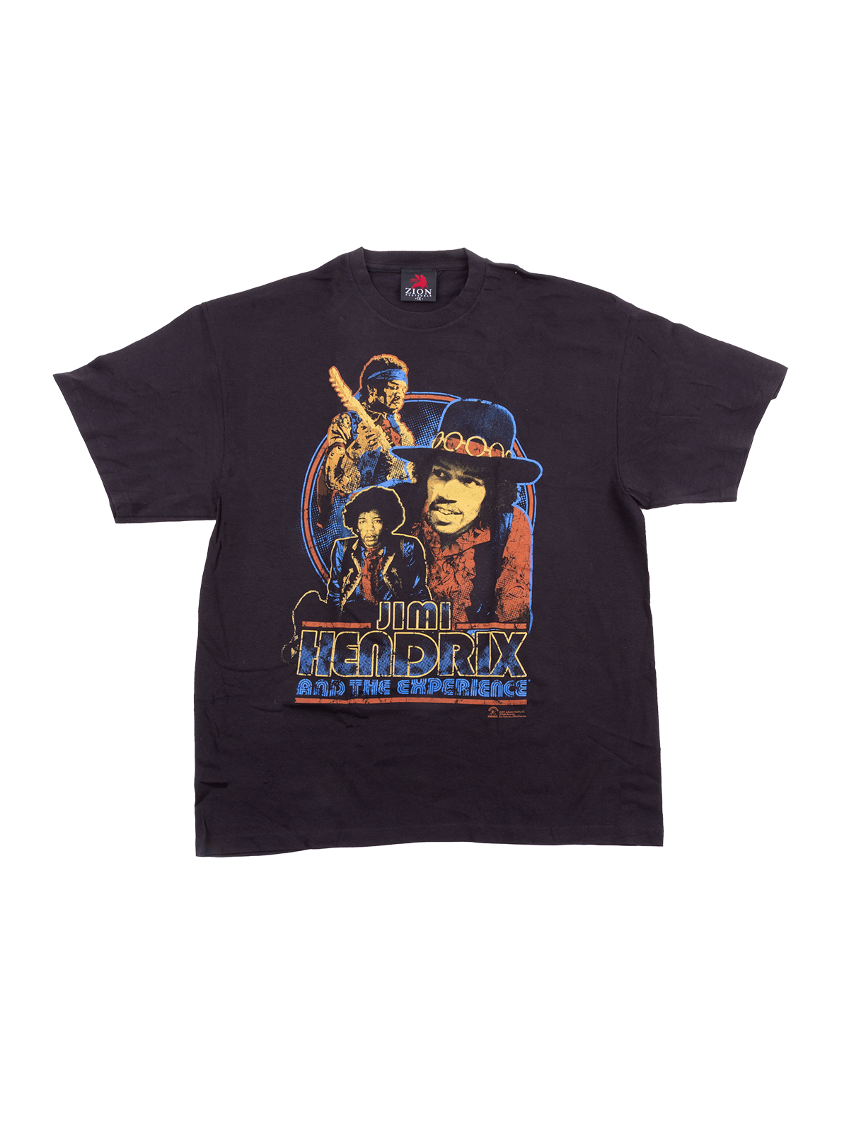 Experience Hendrix Vintage Black T-Shirt