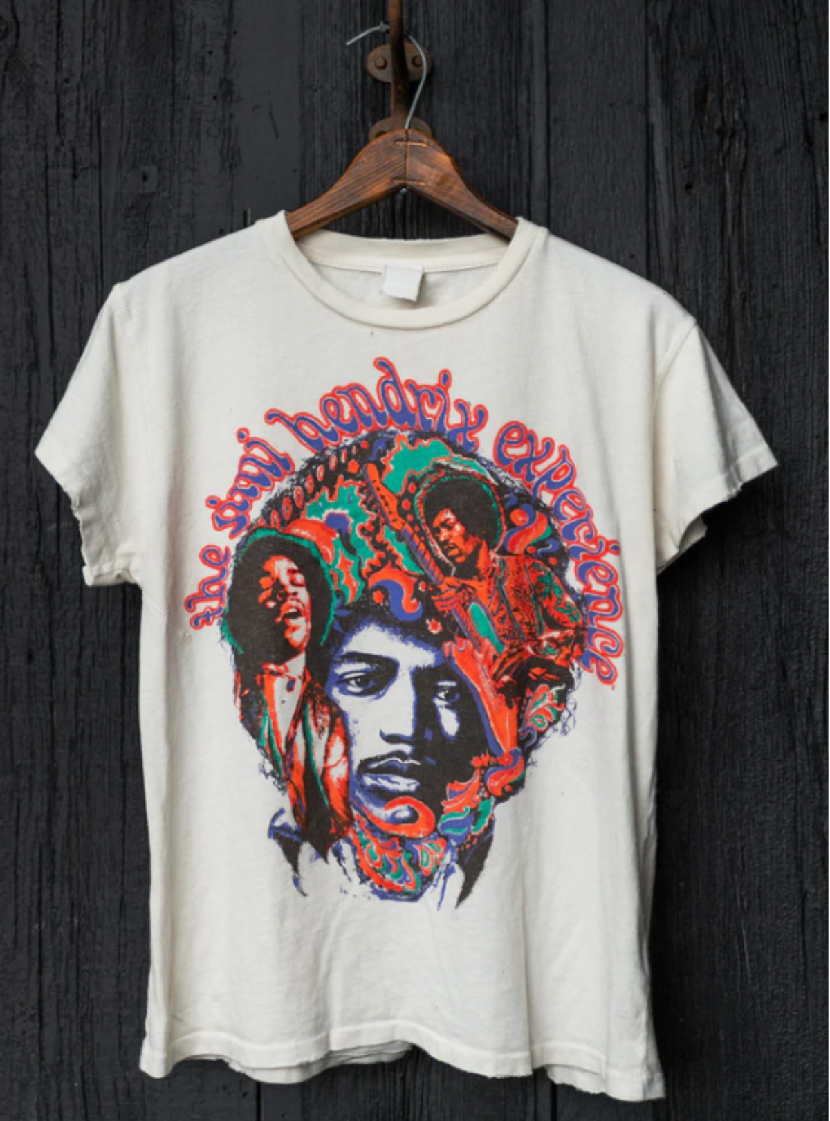 Jimi Hendrix x MadeWorn Are You Experienced White T-Shirt
